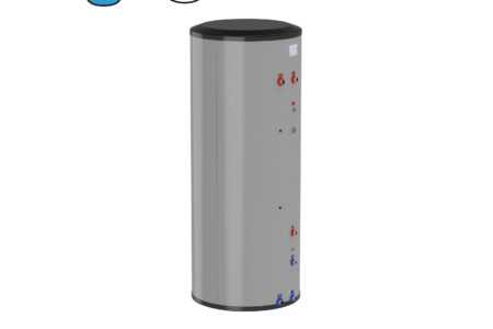 Máy nước nóng bơm nhiệt bằng thép không gỉ bằng năng lượng mặt trời FlexTherm WPS-E