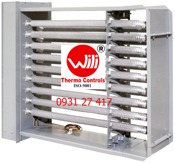 heater duct wattco, air duct heater điện trở sưởi ống gió Điện Trở Sưởi FCU  - Điện Trở Sấy Ống Gió HVAC Thermon- USA/ Caloritech/CCI Thermall Mail: Jan.tran@wili.com.vn Liện hệ: 0356 975 994 ( Jan Tran) Điện Trở Sấy Ống Gió HVAC Thermon- USA/ Caloritech/CCI Thermall Điện Trở Sưởi FCU Mail: Jan.tran@wili.com.vn Liện hệ: 0356 975 994 ( Jan Tran) Ứng dụng ĐIỆN TRỞ SƯỞI ỐNG GIÓ Máy sưởi ống dẫn khí Caloritech ™ được sử dụng trong các ứng dụng sưởi ấm tiện nghi Các ứng dụng điển hình bao gồm: •Làm nóng không khí trang điểm •Làm nóng sơ bộ không khí •Thiết bị xử lý không khí •Cuộn dây quạt •Làm nóng đầu cuốI Gia nhiệt đa vùng • Phụ trợ bơm nhiệt hệ thống • Hệ thống sưởi không khí trở lạ DFF là thiết bị sưởi ống có mặt bích với các bộ phận làm nóng hình ống có vây DIF là thiết bị sưởi dạng ống chèn với các bộ phận làm nóng hình ống có vây DFT là thiết bị sưởi ống có mặt bích với hình ống Incoloy ® (không có vây) các yếu tố sưởi ấm DIT là thiết bị sưởi ống chèn với các bộ phận làm nóng hình ống Các tính năng tiêu chuẩn ĐIỆN TRỞ SƯỞI ỐNG GIÓ : •Cắt tuyến tính chính, 160 ° F (71 ° C) 277/600 VAC, 25/10 ampkhông quy nạp •Cắt tuyến tính thứ cấp – Hoàn thành đặt lại thủ công với sao lưu công tắc tơ từ tính trên các đơn vị dưới 300V, 30 kW và nhỏ hơn, 225 ° F(107 ° C) 277/600 VAC, 25/10 amp không cảm ứng Các loại phần tử CỦA ĐIỆN TRỞ SƯỞI ỐNG GIÓ Thiết kế phần tử hình ống có vây là phổ biến nhất Nó kết hợp công suất cao nhất trên mỗi diện tích ống tiết diện, do đó làm cho nó nhiều hơn tiết kiệm hơn thiết kế hình ống Incoloy Các phần tử hình ống có vây được xây dựng bằng cách sử dụng một ống thép với vây thép sóng quấn quanh nó và bện lại với nhau Cái này làm tăng bề mặt truyền nhiệt của phần tử dẫn đếnnhiệt độ hoạt động hơn so với thiết kế hình ống Các phần tử hình ống của Incoloy ® được cấu tạo tương tự, nhưng không có thép vây để tăng khả năng chống ăn mòn Thiết kế Incoloy ®nên chọn nơi có độ ẩm cao hoặc hóa chất ăn mòn nhẹ chất gây ô nhiễm có trong luồng không khí Các thiết bị này được chế tạo và chỉ chấp thuận theo thứ tự đặc biệt Cả hai loại phần tử đều được thiết kế để cung cấp nhiều năm dịch vụ bảo trì miễn phí Không giống như cuộn dây mở thiết kế, máy sưởi ống dẫn được trang bị các phần tử hình ống không phải nguy cơ điện giật cho phép lắp đặt gần thanh ghi hoặc lưới tản nhiệt Cấu tạo ĐIỆN TRỞ SƯỞI ỐNG GIÓ: Có hai cấu trúc khung lò sưởi cơ bản, loại mặt bích hoặc loại chèn. Tất cả các khung được chế tạo từ thép phủ satin 16 khổ Đặc biệt khung thép không gỉ xây dựng cũng có sẵn Một cấu trúc mô-đun độc đáo sử dụng các thành phần khung có sẵn làđược sử dụng bằng cách sử dụng gia số chiều dọc và chiều ngang của hai inch, đảm bảo giao hàng nhanh chóng điện trở sưởi ống gió heater Máy sưởi điện dòng F máy thổi khí nóng, heater duct heater ĐIỆN TRỞ Sấy ỐNG GIÓ HVAC Điện Trở Sưởi FCU  - Điện Trở Sấy Ống Gió HVAC Thermon/Caloritech/CCI Thermal Mail: jan.tran@wili.com.vn Liện hệ:0356 975 994 ( Jan Tran) heater Máy sưởi điện dòng Fheater công suất 5 kw