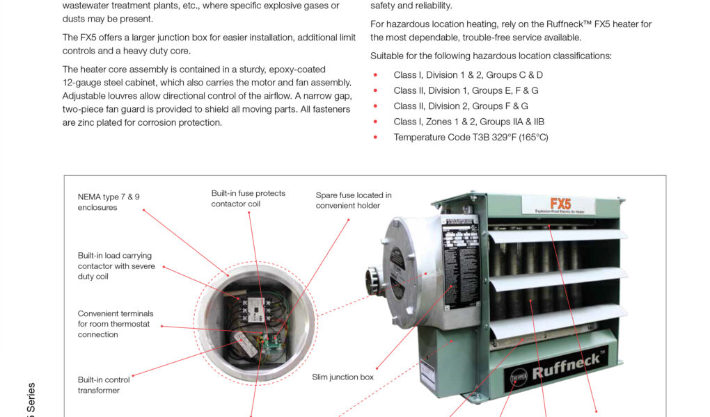 1. FX5 Catalog, Heater FX5 Serie