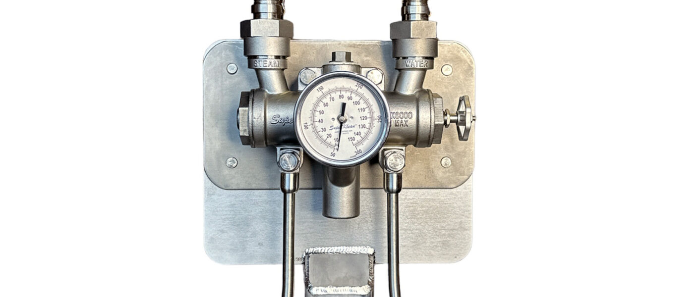 Bộ Van Trộn Nước VÀ hơi nóng Thép không gỉ - Superklean BỘ VAN TRỘN NƯỚC VÀ HƠI NƯỚC bộ trộn hơi nước và nước lạnh bằng đồng