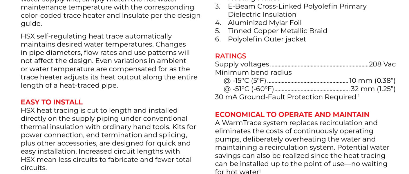 dây gia nhiệt thermon htsx 20-2 oj, bsx 10 -2 oj, ksx 15-2 oj, Electric heat tracing, Self Regulaing Heating Cables Thermon Self Regulating Heating Cables - Thermon CẤU TẠO VÀ ỨNG DỤNG DÂY GIA NHIỆT THERMON